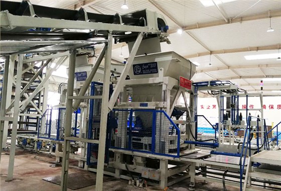 透水磚機生產線