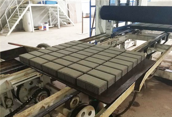 水泥磚制磚生產(chǎn)線