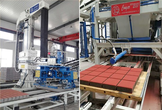 全自動磚機生產(chǎn)設備