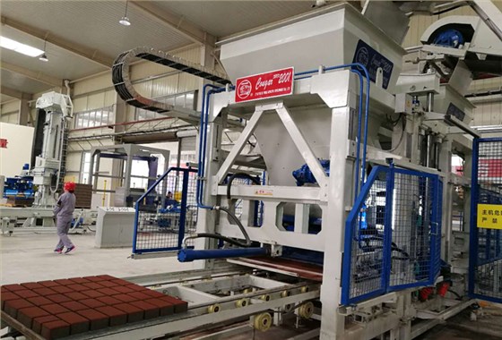 煤矸石免燒磚生產(chǎn)線