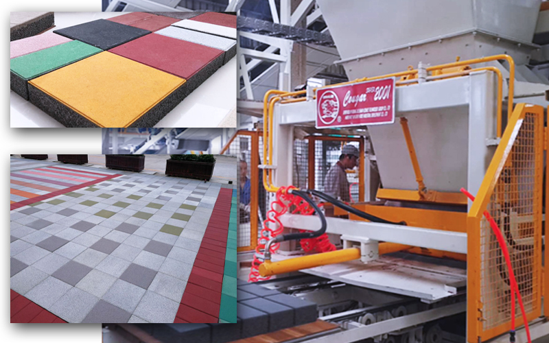 全自動(dòng)透水磚生產(chǎn)設(shè)備市場(chǎng)優(yōu)勢(shì)及制品特點(diǎn)